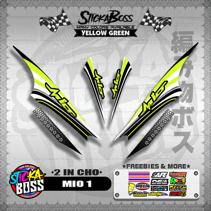 MIO 1 DECALS ( 2 IN CHO )【WITH FREEBIES】