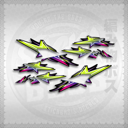 STICKER DECALS for NMAX V2 INDO (NV22002STLI) By STICKABOSS (SOFIE LAMINATED WATERPROOF)