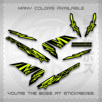 AEROX V1 MALAY CONCEPT ( NVX STARLIGHT ) STICKER DECALS By STICKABOSS
