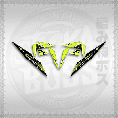 STICKER DECALS for BEAT FI V2 (BV225LENEMOHO) By STICKABOSS (SOFIE LAMINATED WATERPROOF)