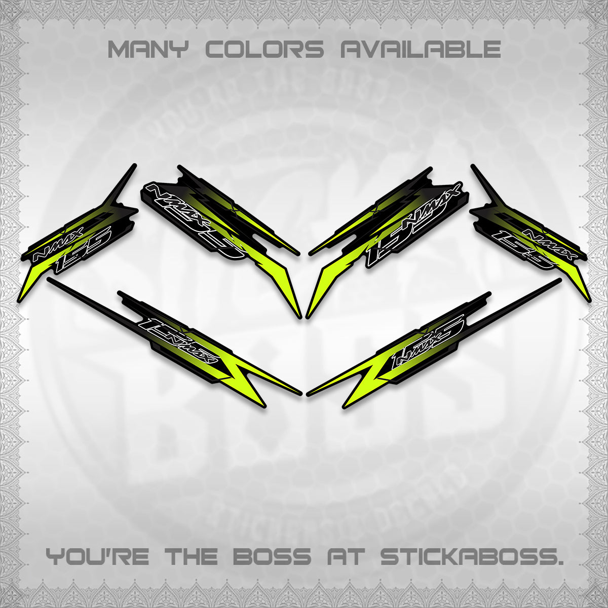 NMAX V2 MALAY-INDO DECALS (2026 MIO3 NEW DESIGN) STICKER DECALS BY STICKABOSS (Copy)