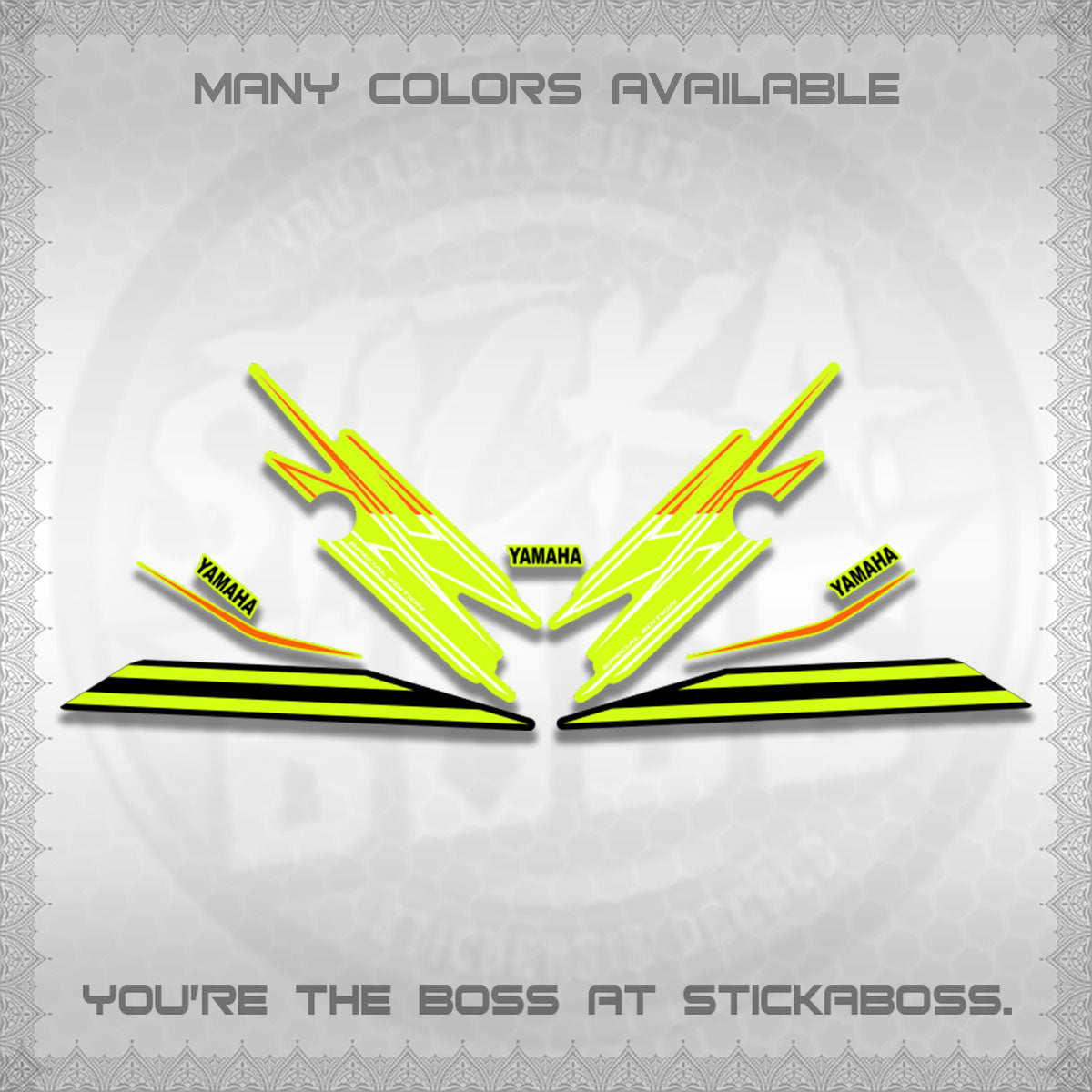 NMAX DECALS (CYBER CITY NEO TURBO)STICKER DECALS By STICKABOSS