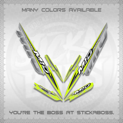MIO 1 STRIPING DECALS (2026 MS 952) STICKER DECALS By STICKABOSS