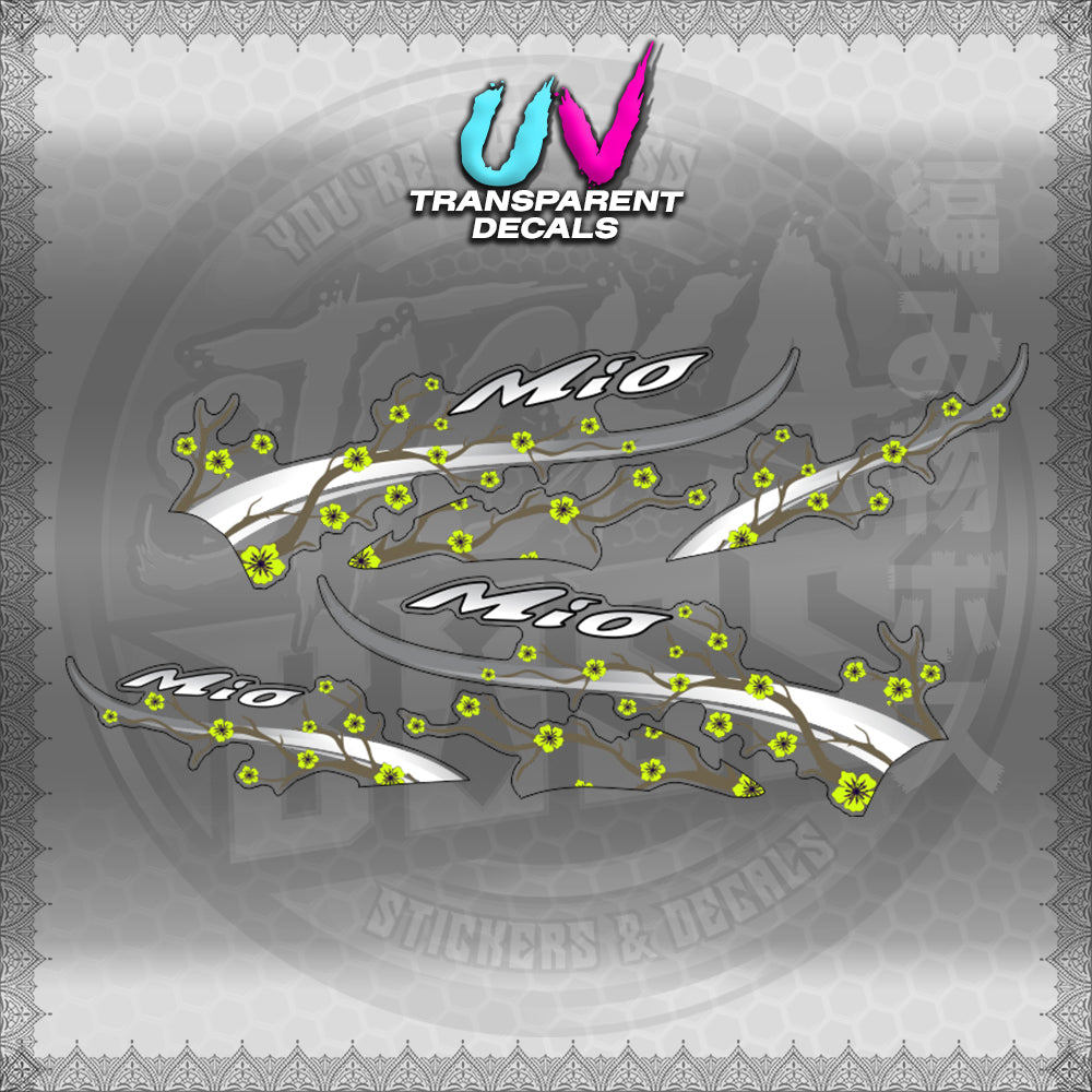 【PREMIUM UV PRINT】TRANSPARENT MIO SPORTY (MSPSAXFL)【WITH FREEBIES】