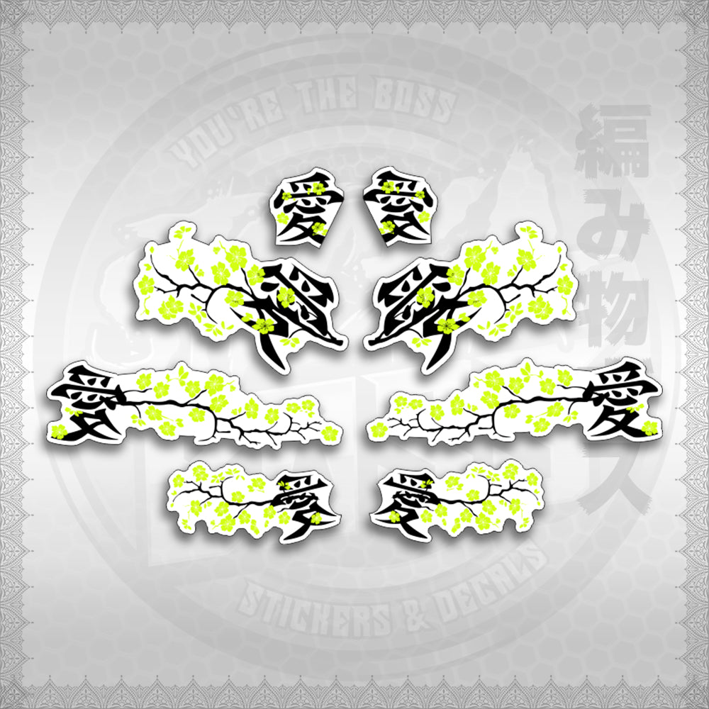STICKER DECALS for NMAX V1 INDO FOR WHITE (NV1FWSAXFL) By STICKABOSS (SOFIE LAMINATED WATERPROOF)