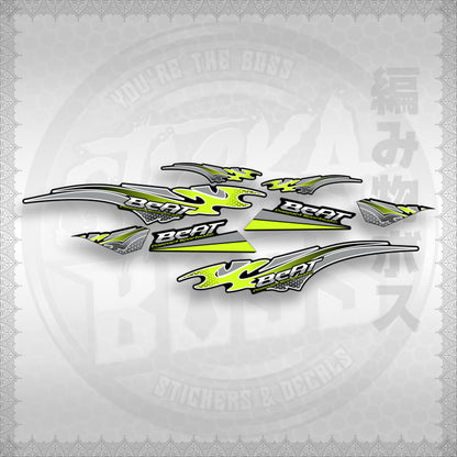BEAT Fi V3 THAI CONCEPT ( FIERY EDGE V3 ) STICKER DECALS By STICKABOSS