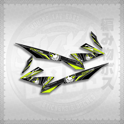 STICKER DECALS for RAIDER 150 FI (RFISADYPRF1) By STICKABOSS (SOFIE LAMINATED WATERPROOF)