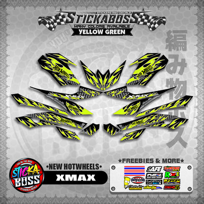 XMAX DECALS ( NEW HOTWHEELS )【WITH FREEBIES】