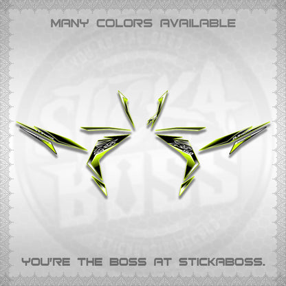 WINNER 150 V1 DECALS (GTR 150 RS PATTERN)STICKER DECALS By STICKABOSS