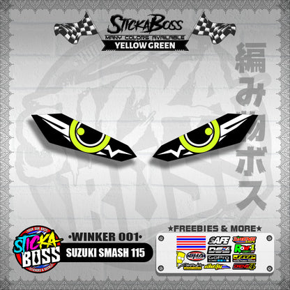 SMASH 115 (WINKER 001) TRANSPARENT【WITH FREEBIES】