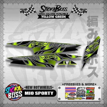 MIO SPORTY DECALS ( NEW HOTWHEELS )【WITH FREEBIES】