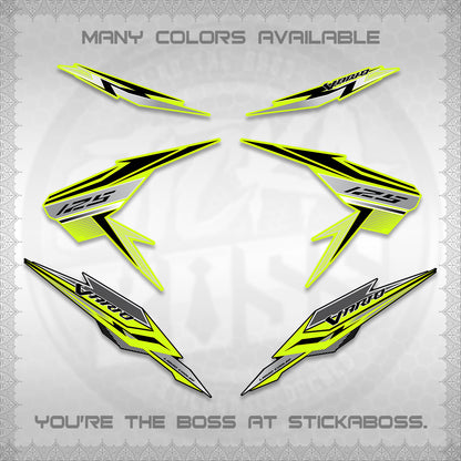 CLICK V2 VARIO DECALS (ATLAS APPOLO) STICKER DECALS By STICKABOSS