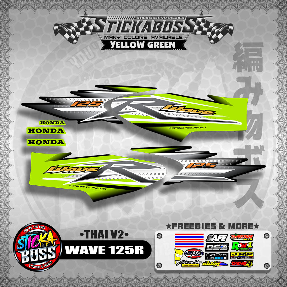 HONDA WAVE 125 R ( THAI V2 ) 【WITH FREEBIES】