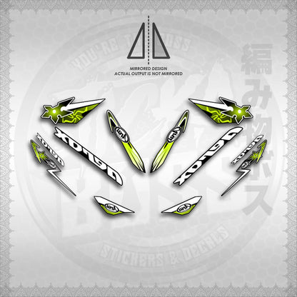 STICKER DECALS for AEROX 155 V1 (AV120ARIN02) By STICKABOSS (SOFIE LAMINATED WATERPROOF) (Copy) (Copy)