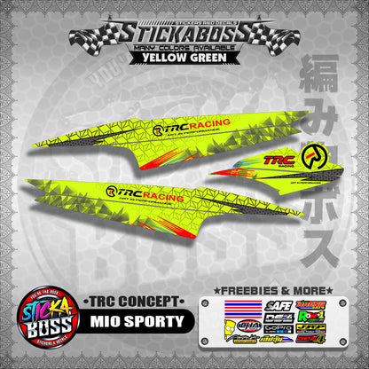 MIO SPORTY STICKER DECALS ( TRC CONCEPT )【WITH FREEBIES】