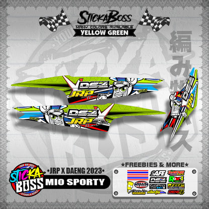 MIO SPORTY DECALS ( DAENG X JRP 2023 )【WITH FREEBIES】