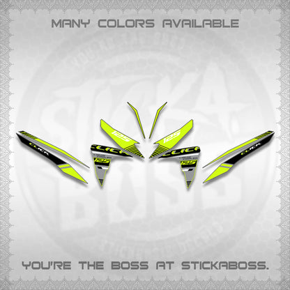 CLICK 125 V2 DECALS (2026 LIQUID COOLED DESIGN)STICKER DECALS BY STICKABOSS