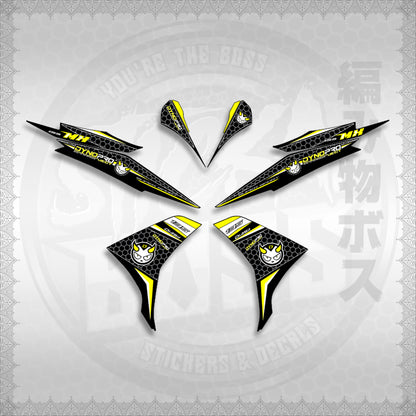 SNIPER 135 MX ( DYNO PRO ) STICKER DECALS By STICKABOSS
