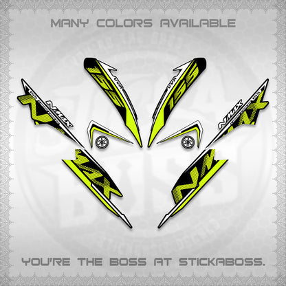 NMAX V1 THAI DECALS (2020 DESIGN) STICKER DECALS By STICKABOSS