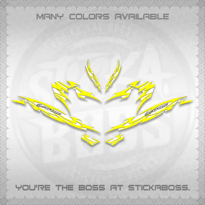 CLICK 125 V4 INDO VARIO FOR WHITE DECALS (2026 NUSANTARA STRIPING) STICKER DECALS By STICKABOSS