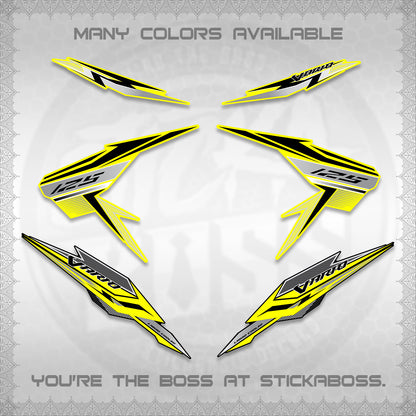 CLICK V2 VARIO DECALS (ATLAS APPOLO) STICKER DECALS By STICKABOSS