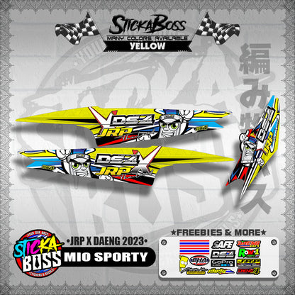 MIO SPORTY DECALS ( DAENG X JRP 2023 )【WITH FREEBIES】