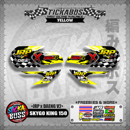 SKYGO KING 150 DECALS ( JRP x DAENG V2 )【WITH FREEBIES】