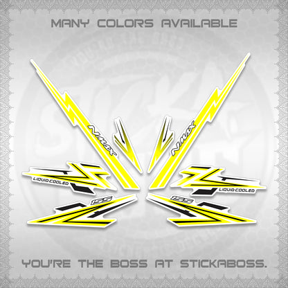 NMAX V2 INDO-MALAY DECALS (MI05 DESIGN) STICKER DECALS BY STICKABOSS (Copy)