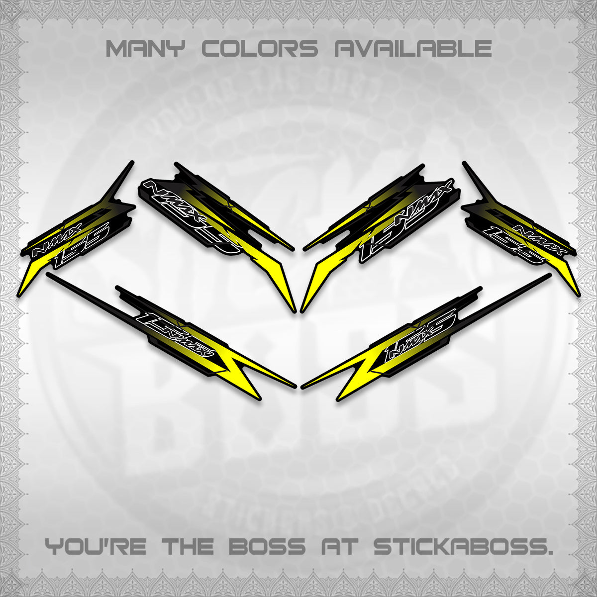 NMAX V2 MALAY-INDO DECALS (2026 MIO3 NEW DESIGN) STICKER DECALS BY STICKABOSS (Copy)