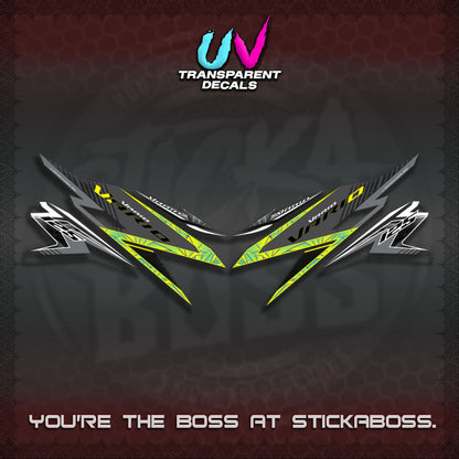 CLICK 125 V2  UV TRANSPARENT VARIO DECALS (2 TONE VIETNAM MOTIF 2026)STICKER DECALS By STICKABOSS