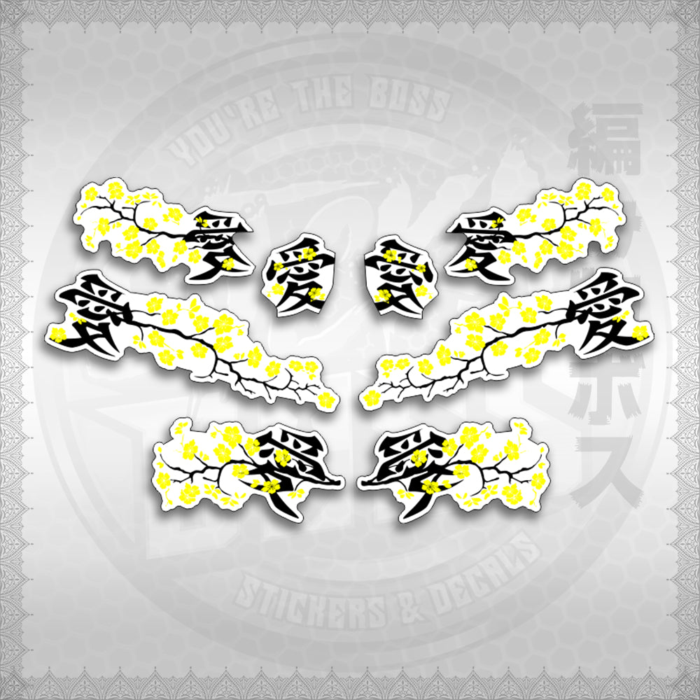 STICKER DECALS for NMAX V2 INDO FOR WHITE (NV2FWSAXFL) By STICKABOSS (SOFIE LAMINATED WATERPROOF)