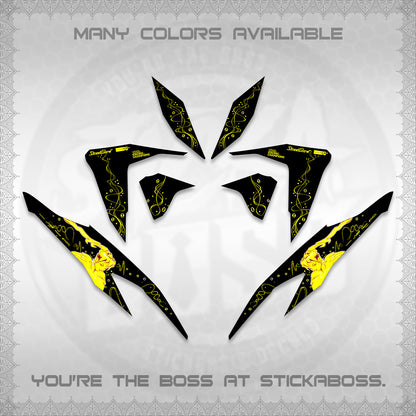 CLICK V2 DECALS (2026 2F2F SWIRL DESIGN) STICKER KITS BY STICKABOSS