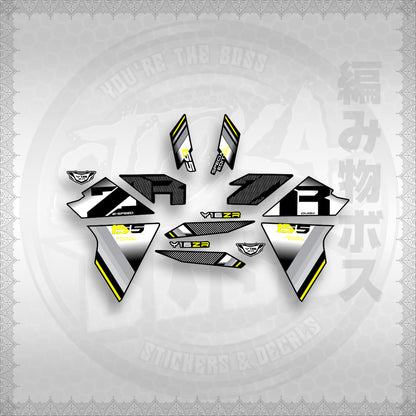 STICKER DECALS for SNIPER 155 (S155Y1SIPH) By STICKABOSS (SOFIE LAMINATED WATERPROOF)