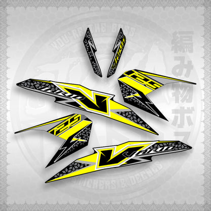 CLICK 125 V3 MALAY / INDO CONCEPT (CV3STSTVAA29) By STICKABOSS (SOFIE LAMINATED WATERPROOF)