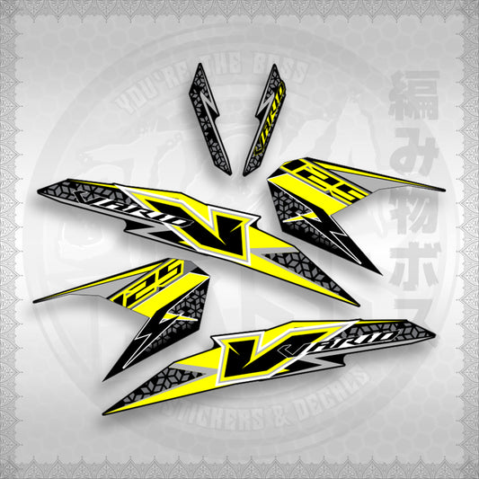 CLICK 125 V3 MALAY / INDO CONCEPT (CV3STSTVAA29) By STICKABOSS (SOFIE LAMINATED WATERPROOF)