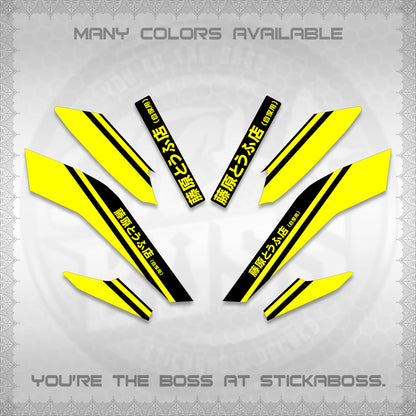 NMAX V2 DECALS (TRUENO STYLE DESIGN) STICKER KITS By STICKABOSS