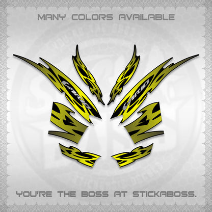 CLICK 125 V2 INDO STRIPING DECALS (2026 NUSANTARA MOTIF) STICKER DECALS By STICKABOSS
