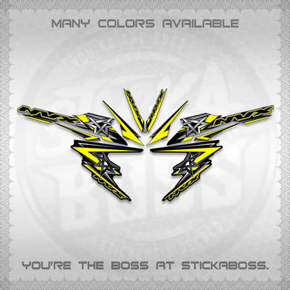 AEROX V3 INDO DECALS (ALPHA TURBO 0002)STICKER DECALS By STICKABOSS