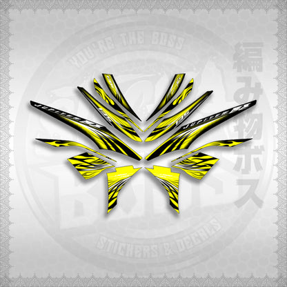 STICKER DECALS for SNIPER 135 MX JUPITER (S13509FICUBO)By STICKABOSS (SOFIE LAMINATED WATERPROOF)
