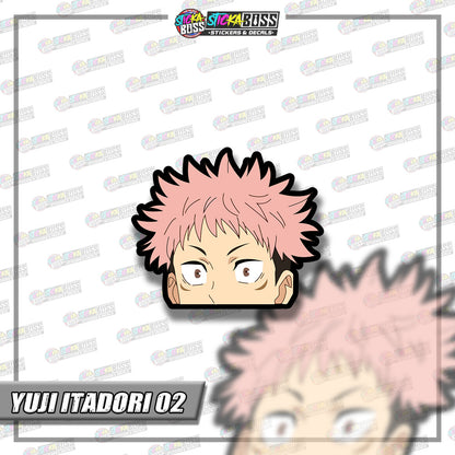 JUJUTSU KAISEN | ANIME PEEKER STICKER【VINYL PRINTED】( LAMINATED / WATERPROOF )