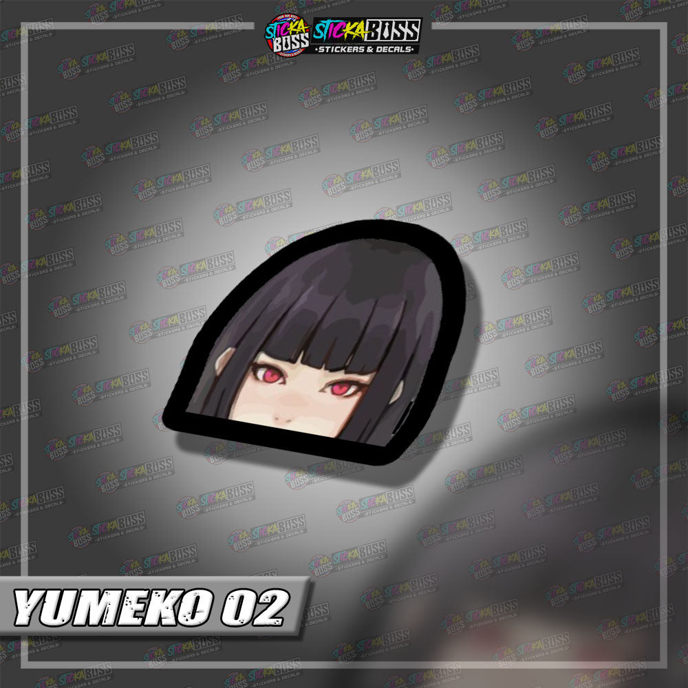 KAKEGURUI | ANIME PEEKER STICKER【VINYL PRINTED】( LAMINATED / WATERPROOF )