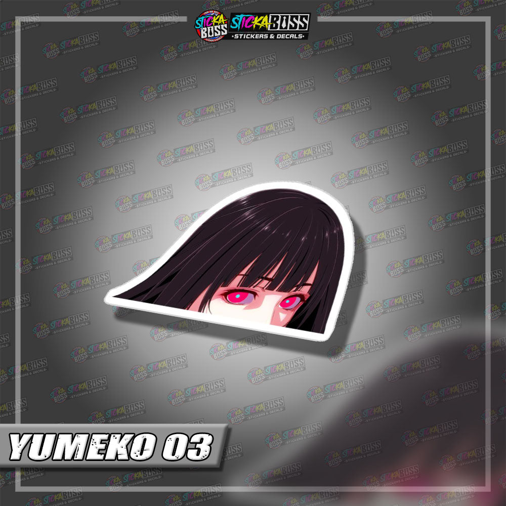 KAKEGURUI | ANIME PEEKER STICKER【VINYL PRINTED】( LAMINATED / WATERPROOF )