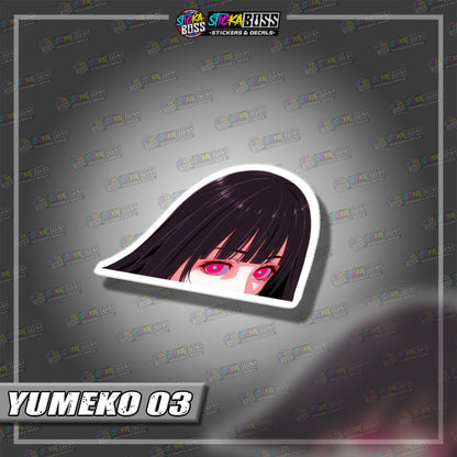 KAKEGURUI | ANIME PEEKER STICKER【VINYL PRINTED】( LAMINATED / WATERPROOF )