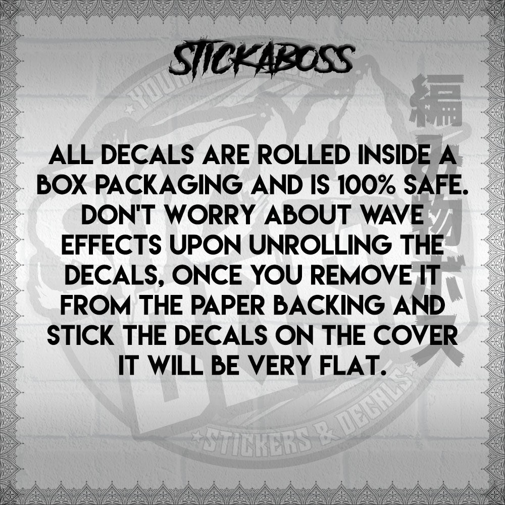 CLICK V3 INDO MALAY CONCEPT ( TRANSPARENT STRIPING NEW CUSTOM DESIGN ) STICKER DECALS By STICKABOSS