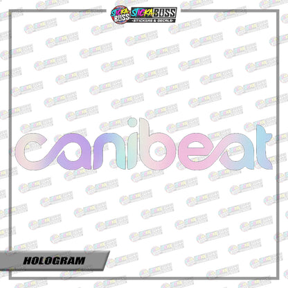 CANIBEAT ( VINYL CUT-OUT STICKER DECALS )【Stickaboss】
