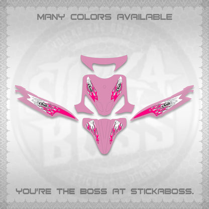 AEROX V3 STOCK STRIPING DECALS (SP EDITION)STICKER DECALS By STICKABOSS