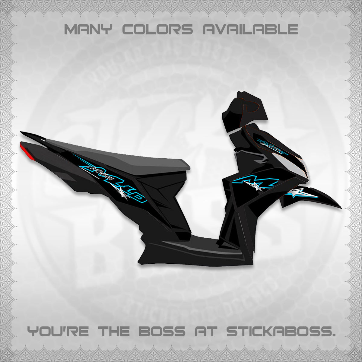 MIO M3 INDO-MALAY DECALS (2026 STAR A04) STICKER DECALS BY STICKABOSS