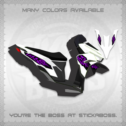 CLICK 125 V3 VARIO INDO-MALAY DECALS (2026 TRIBAL LINES DESIGN) STICKER DECALS By STICKABOSS