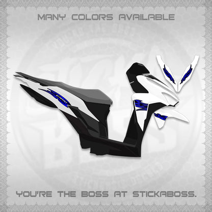 CLICK 125 V2 INDO STRIPING DECALS (2026 NUSANTARA MOTIF) STICKER DECALS By STICKABOSS