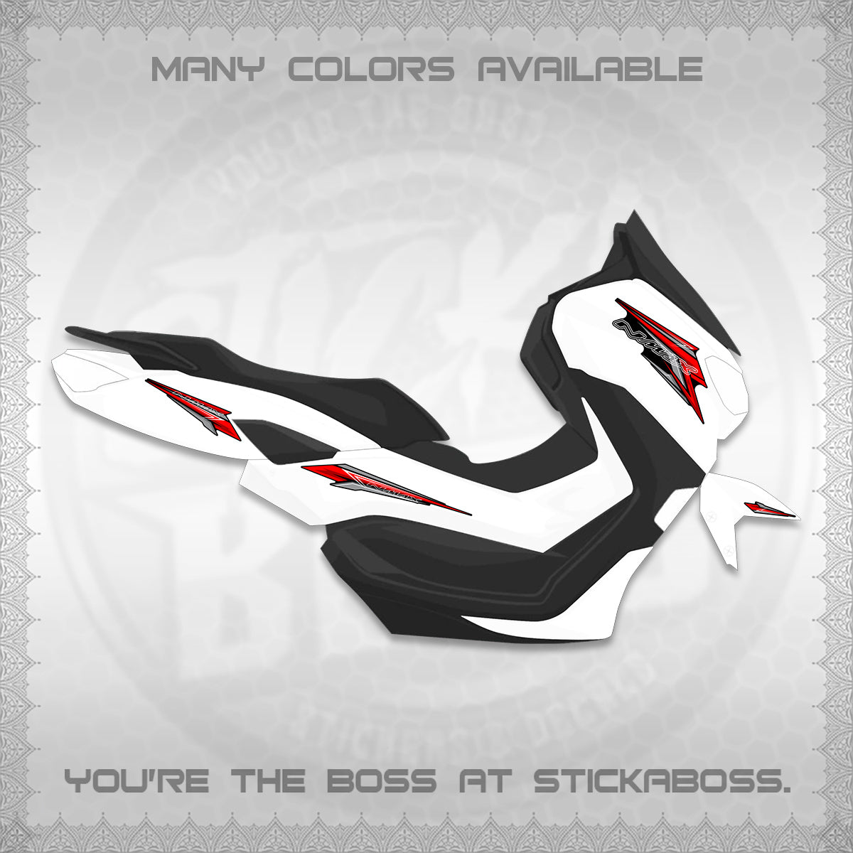 NMAX V2 DECALS (2024 NM 00-A1 STYLE) STICKER DECALS By STICKABOSS